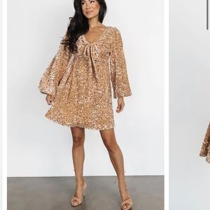 Baltic Born Simone Sequin Mini Dress